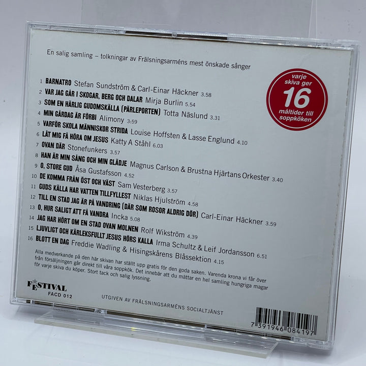 Frälsningsarmén CD med andliga sånger