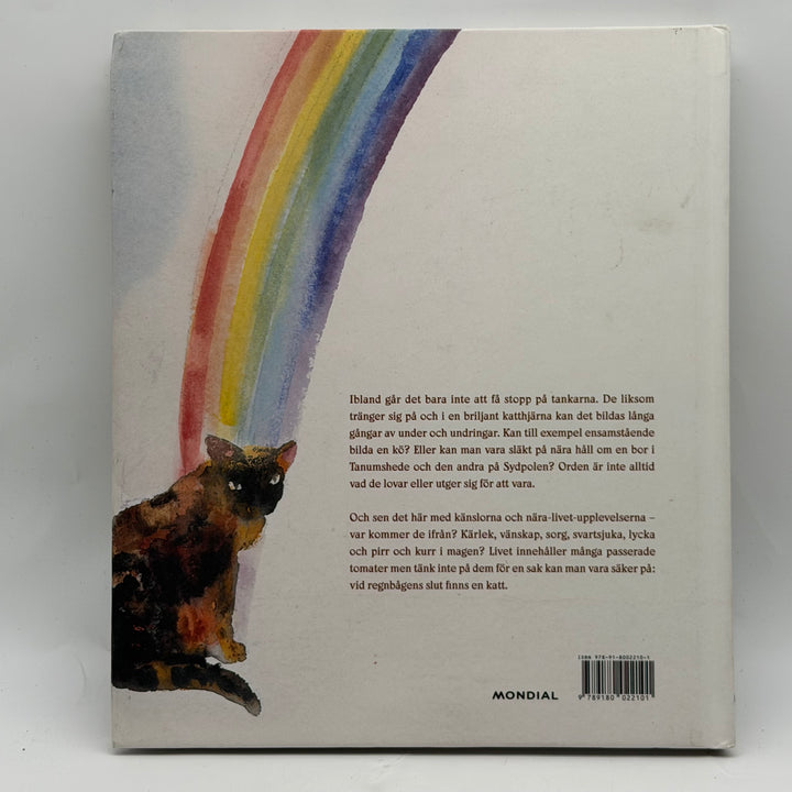 Vid regnbågens slut finns en katt bok