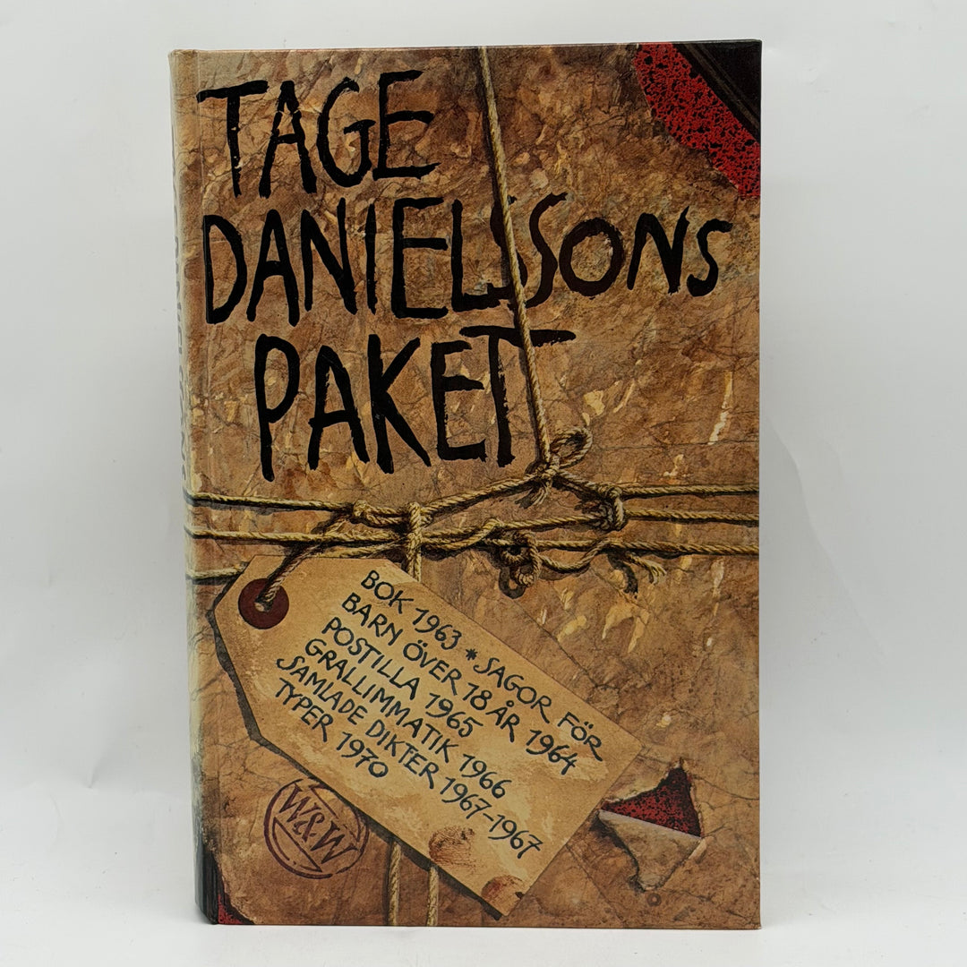 Tage Danielssons paket bok retro inbunden