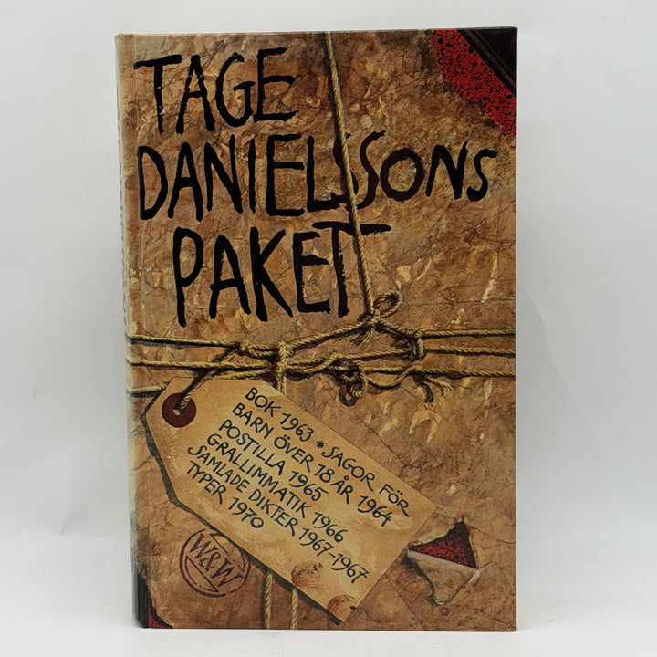 Tage Danielssons paket bok retro inbunden