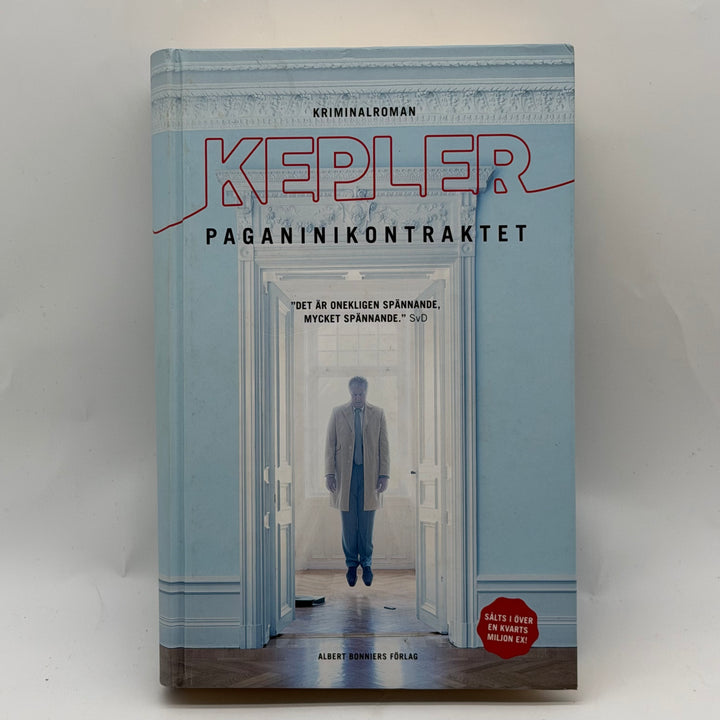 Paganinikontraktet kriminalroman Lars Kepler inbunden