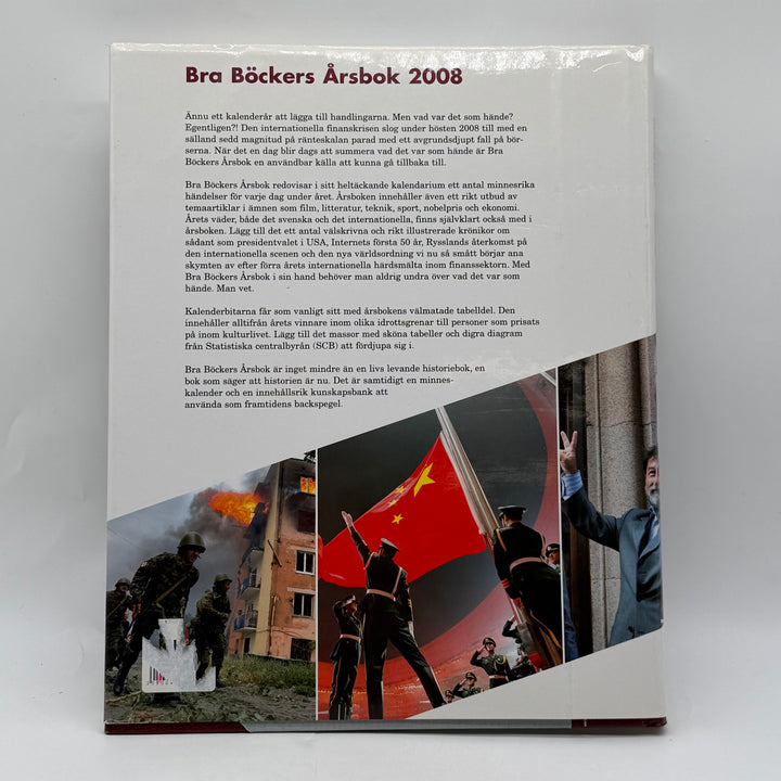 Bra Böckers Årsbok 2008 faktaspäckad årskrönika