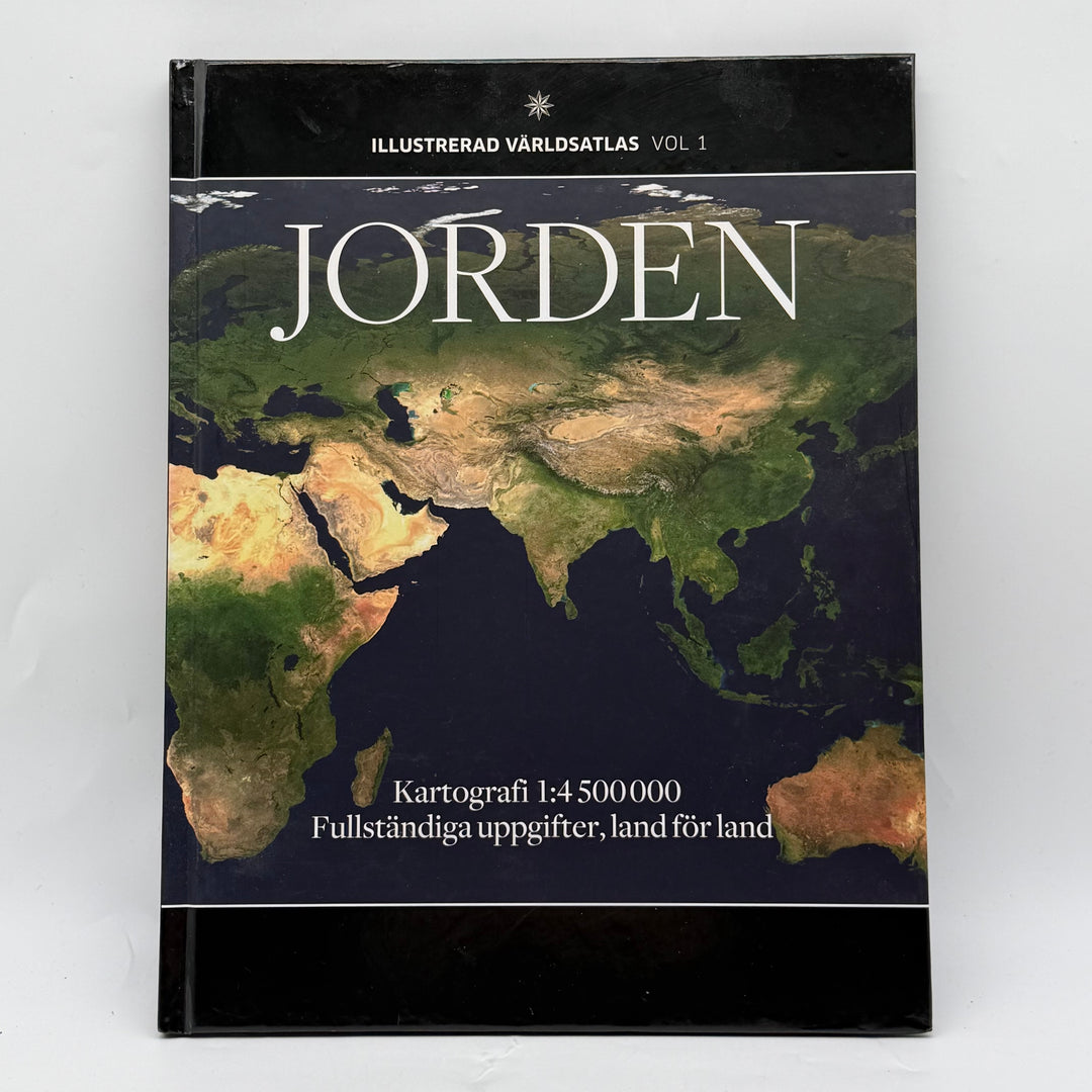Illustrerad världsatlas Jorden volym 1 bok