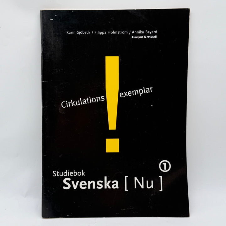 Svenska Nu 1 studiebok Almqvist Wiksell