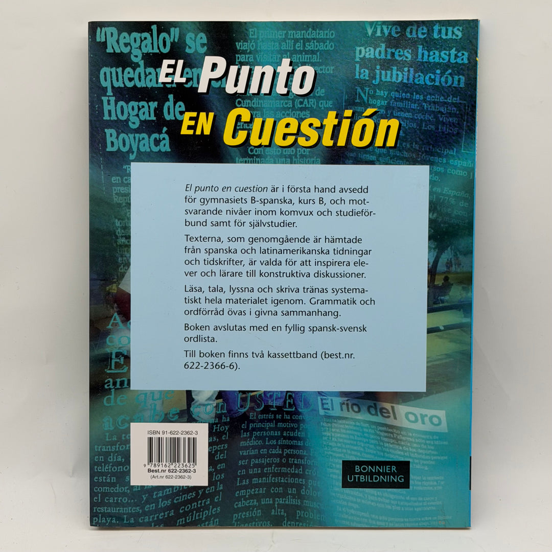 El punto en cuestión spansk kursbok Bonnier