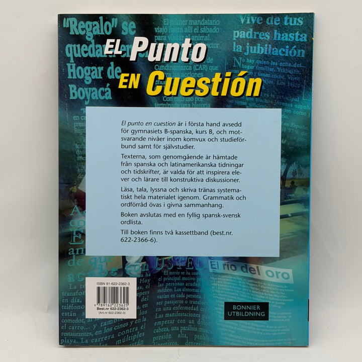 El punto en cuestión spansk kursbok Bonnier