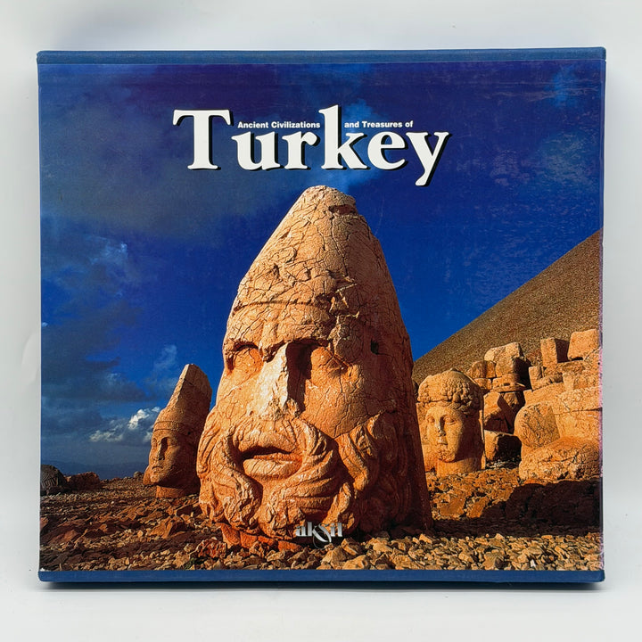 Coffeetable bok Ancient Civilizations Turkey vintage