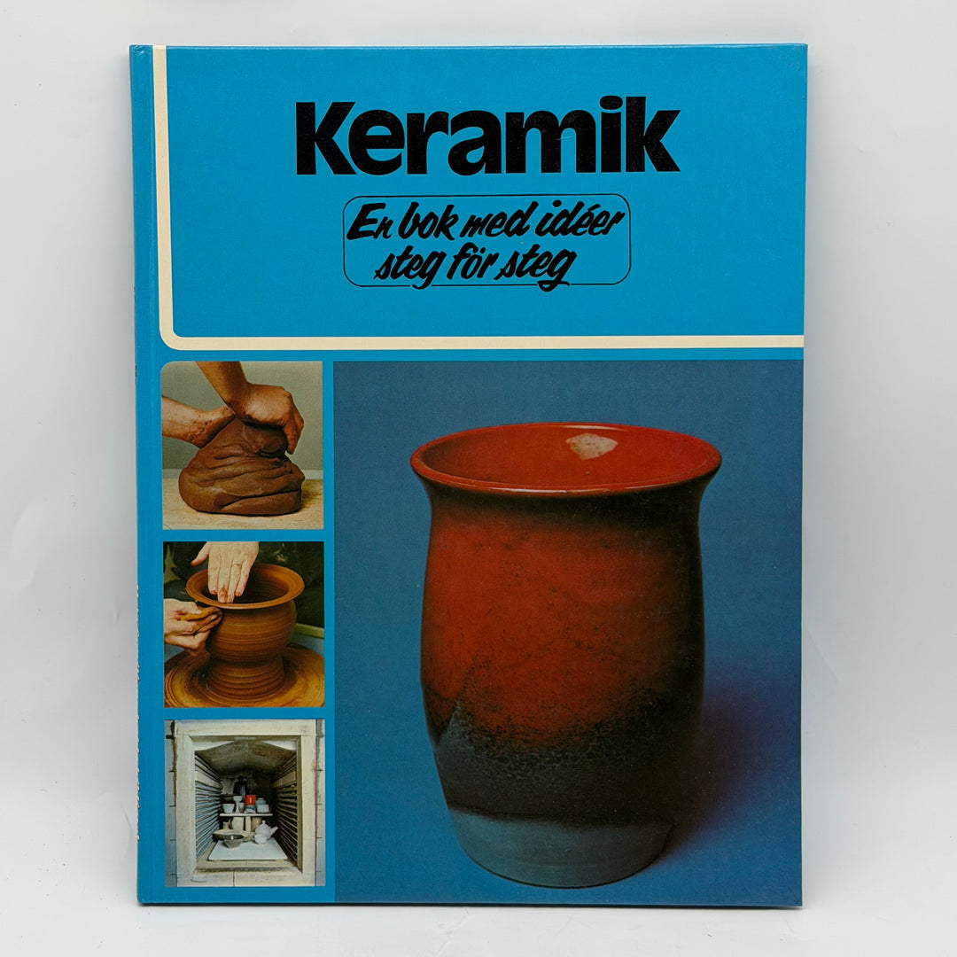 Keramik bok steg för steg retro hobby