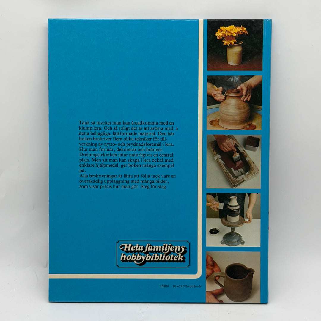 Keramik bok steg för steg retro hobby