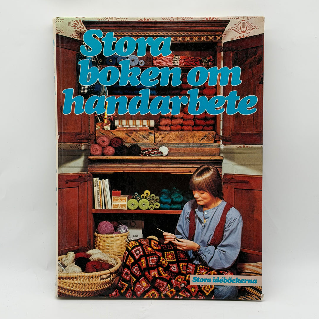 Retro handarbetsbok Stora boken om handarbete