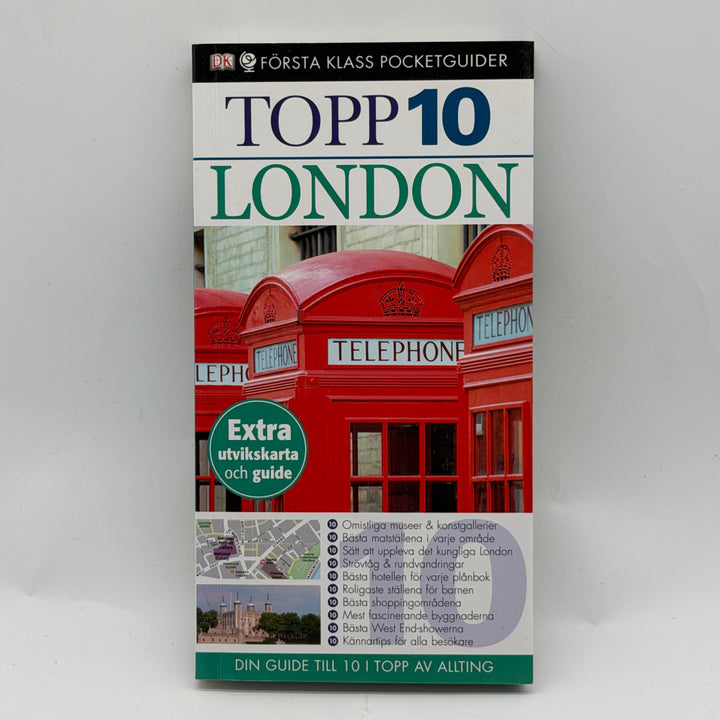 Topp 10 London reseguide DK pocketbok