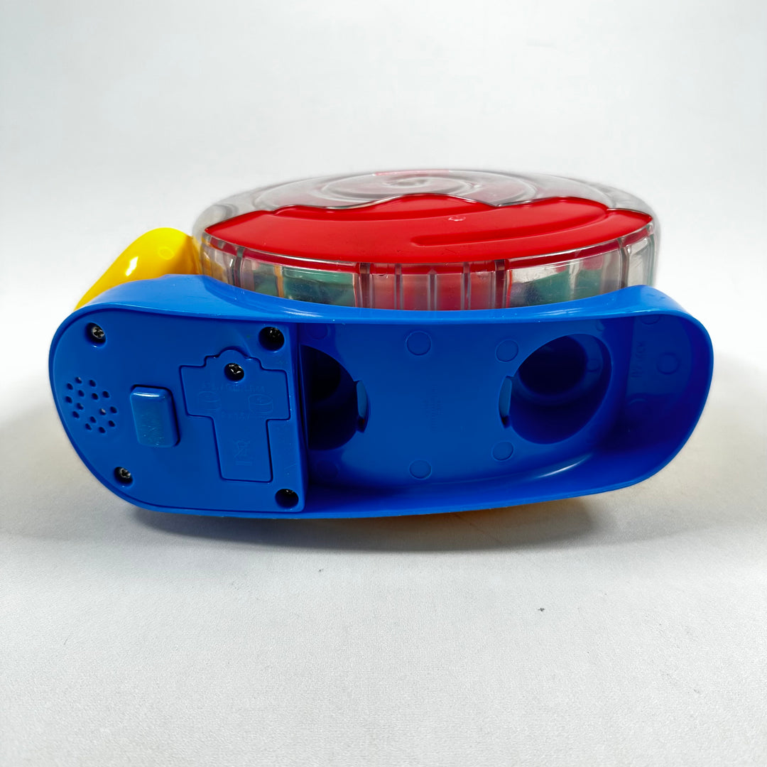 Retro Fisher-Price leksakstelefon i plast