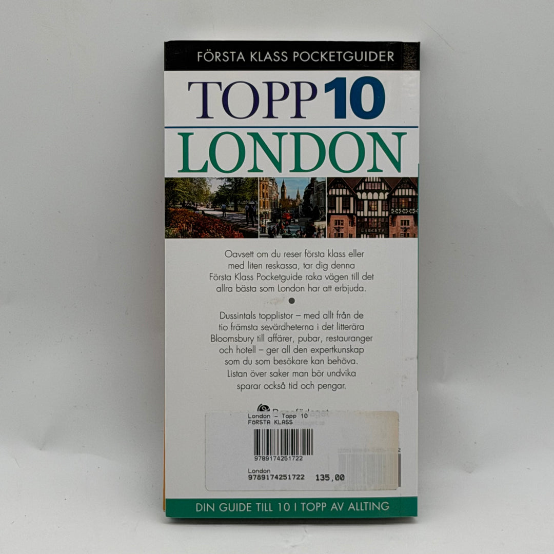 Topp 10 London reseguide DK pocketbok