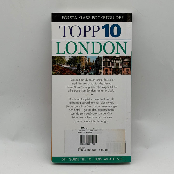 Topp 10 London reseguide DK pocketbok