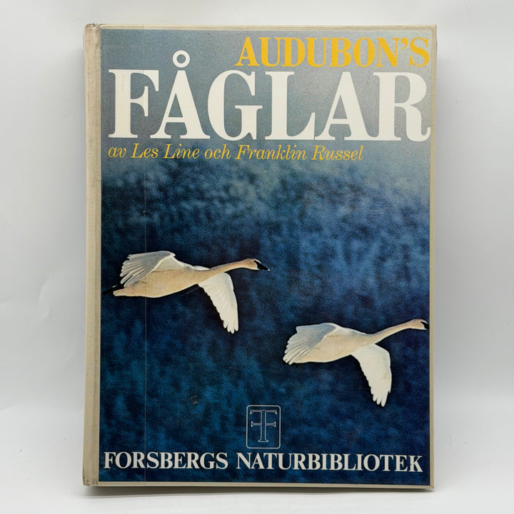 Audubons fåglar retro naturbok Forsbergs
