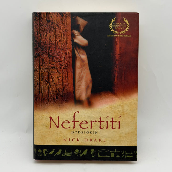 Nefertiti Dödsboken historisk kriminalroman inbunden