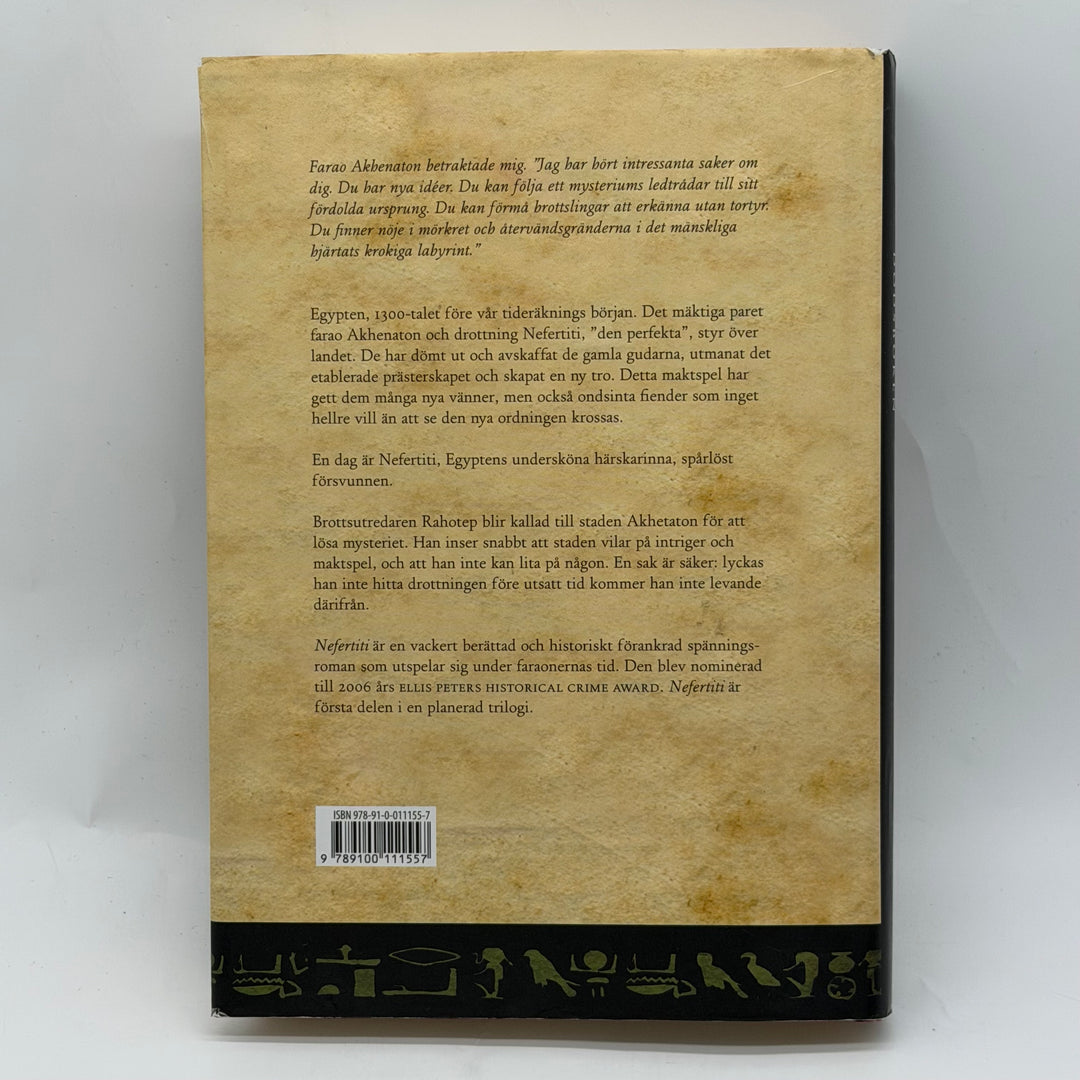Nefertiti Dödsboken historisk kriminalroman inbunden
