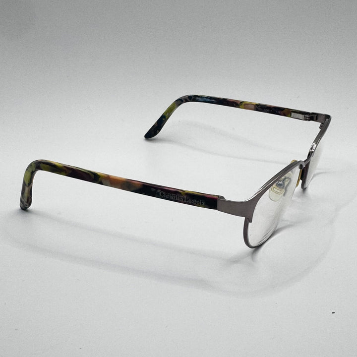 Elegant bågformade glasögon i metall - Homy Secondhand Online