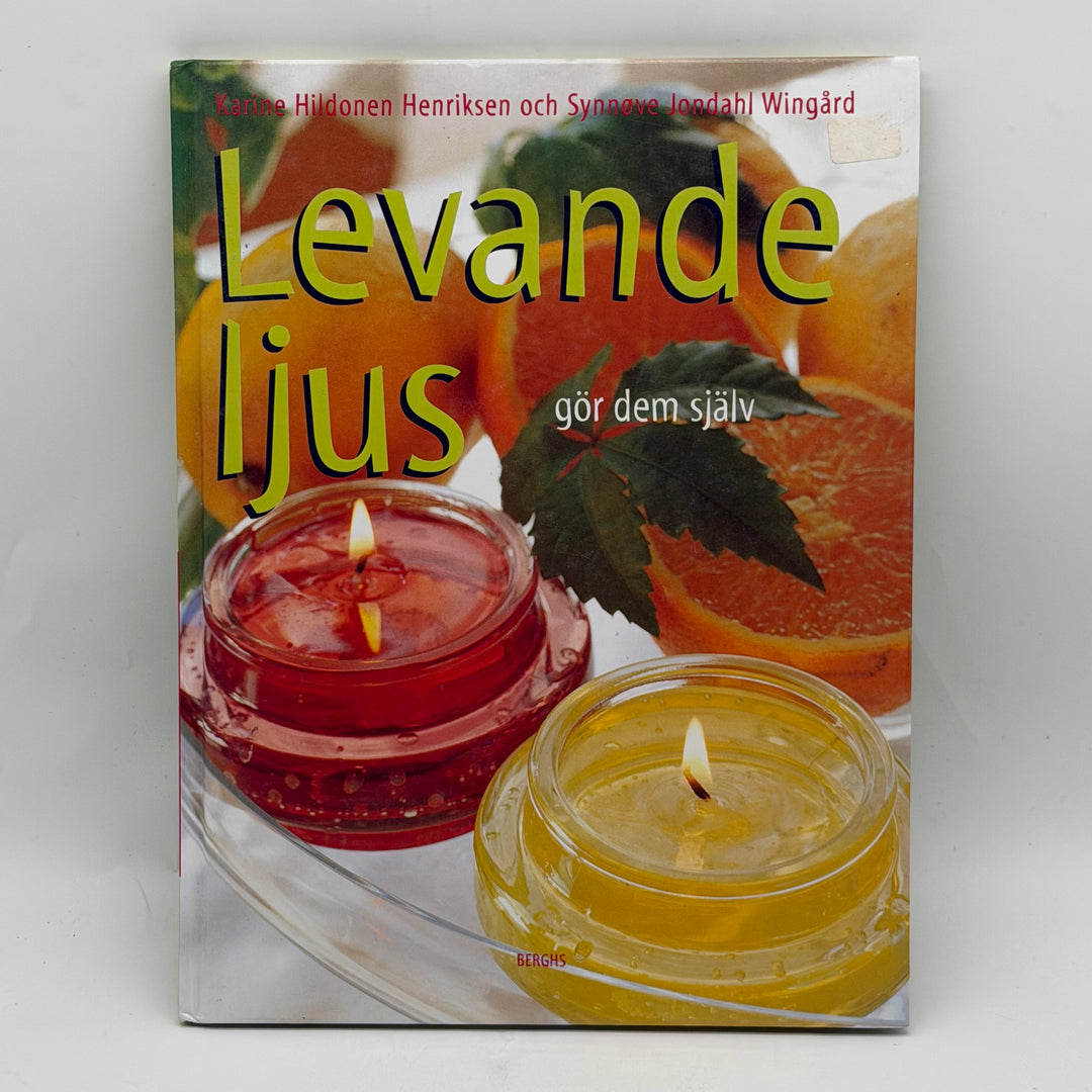 Levande ljus gör dem själv hobbybok