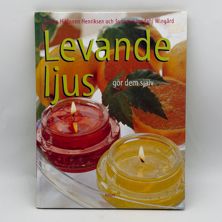 Levande ljus gör dem själv hobbybok