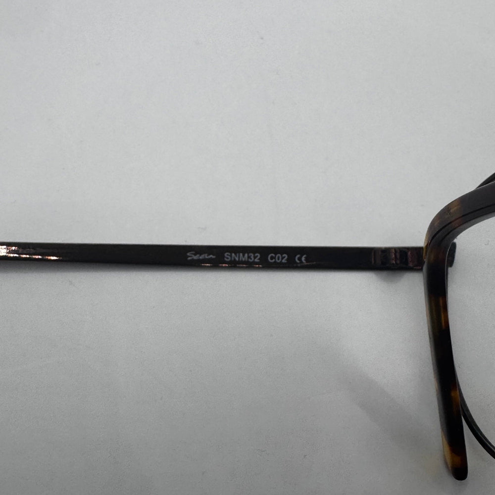 Klassiska runda glasögon i svart metall - Homy Secondhand Online