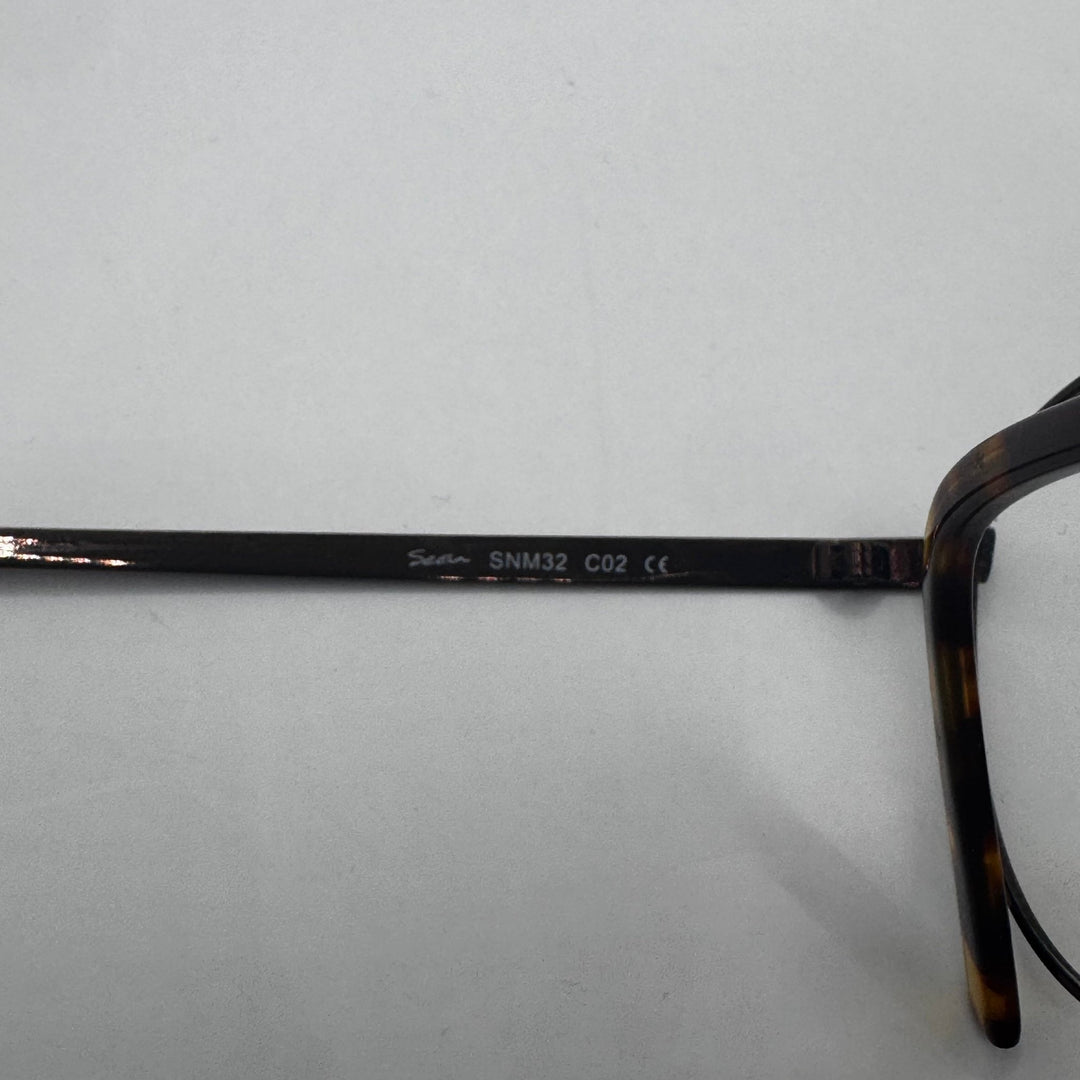 Klassiska runda glasögon i svart metall - Homy Secondhand Online