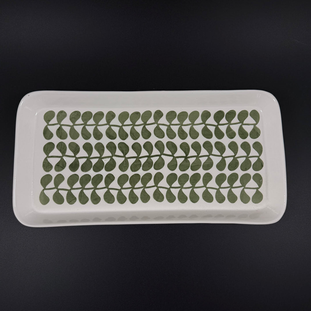 Retro serveringsfat Tinn av Linda Svensson