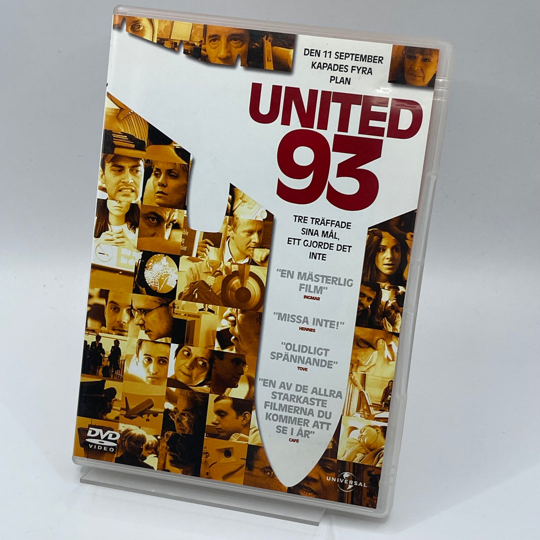 United 93 DVD-film Universal Studios Begagnad