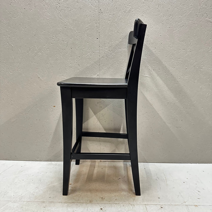 IKEA INGOLF barstol trä svart elegant