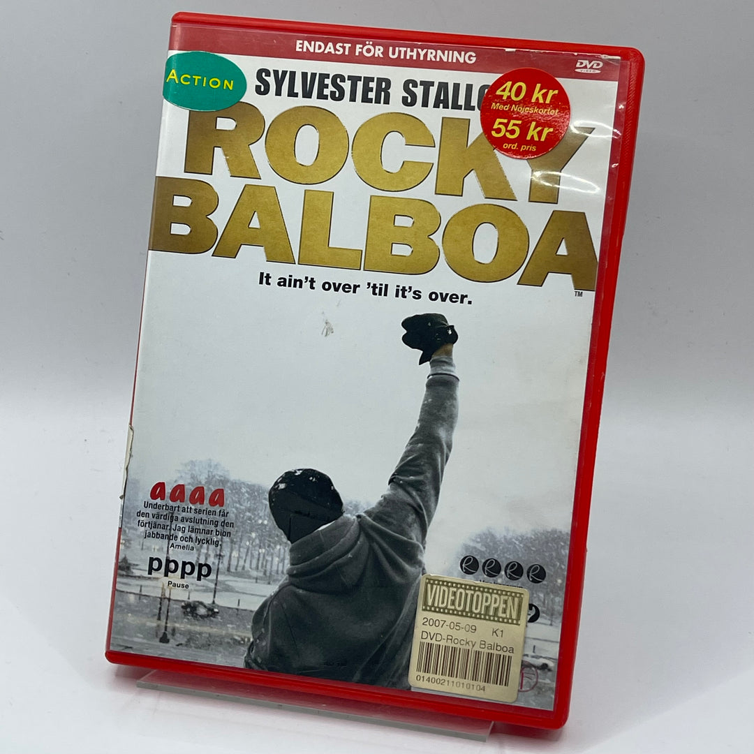 Rocky Balboa DVD med Extramaterial