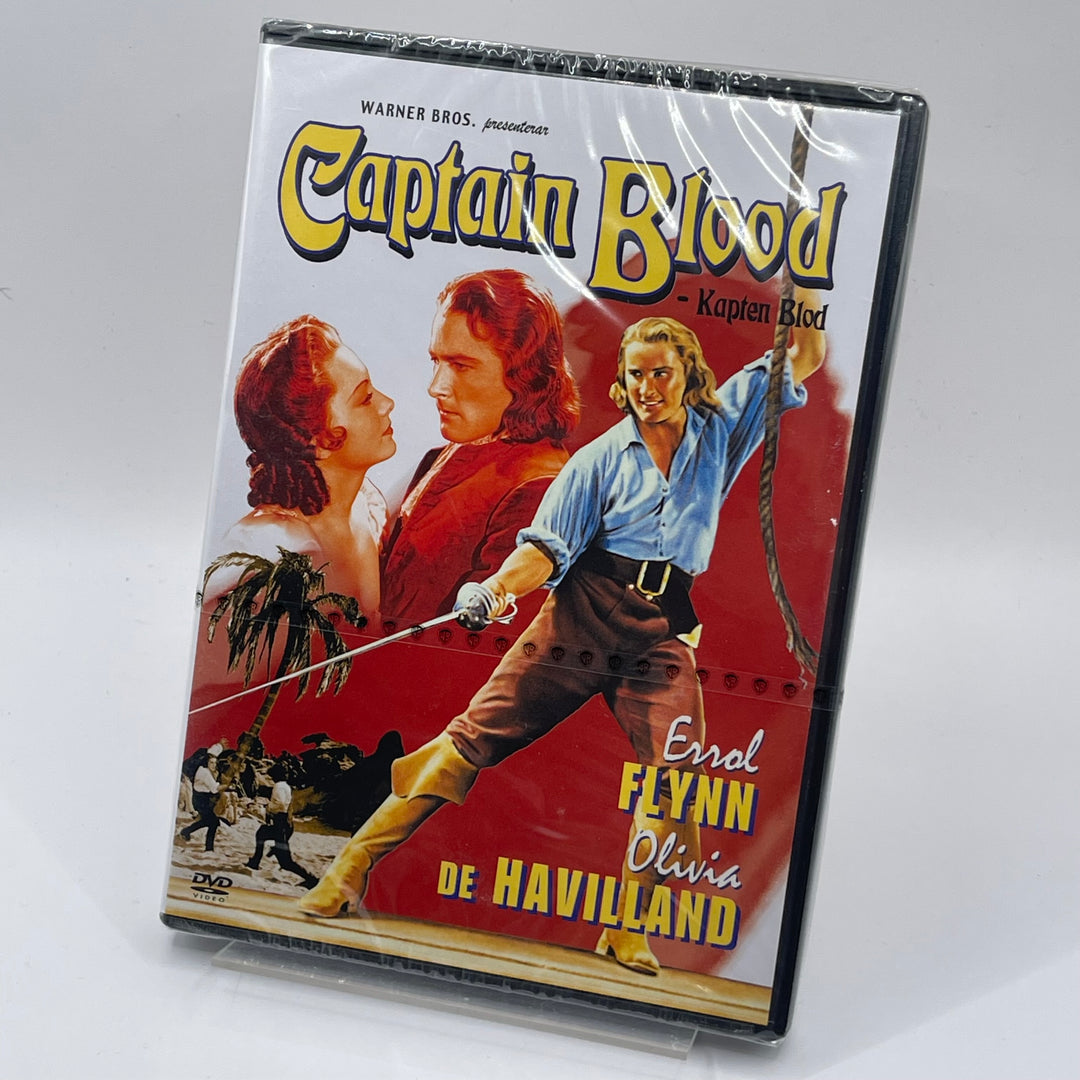 Kapten Blod DVD Retro Äventyrsfilm Begagnad
