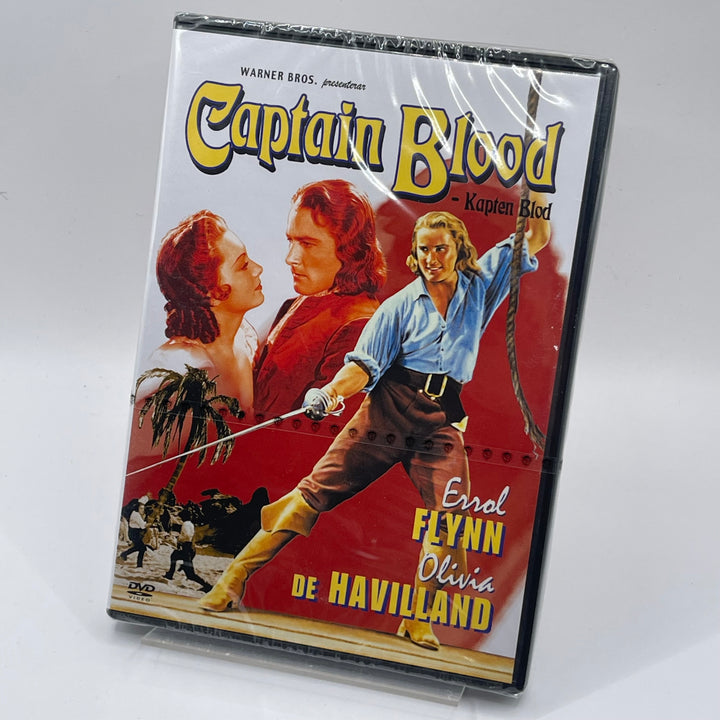 Kapten Blod DVD Retro Äventyrsfilm Begagnad