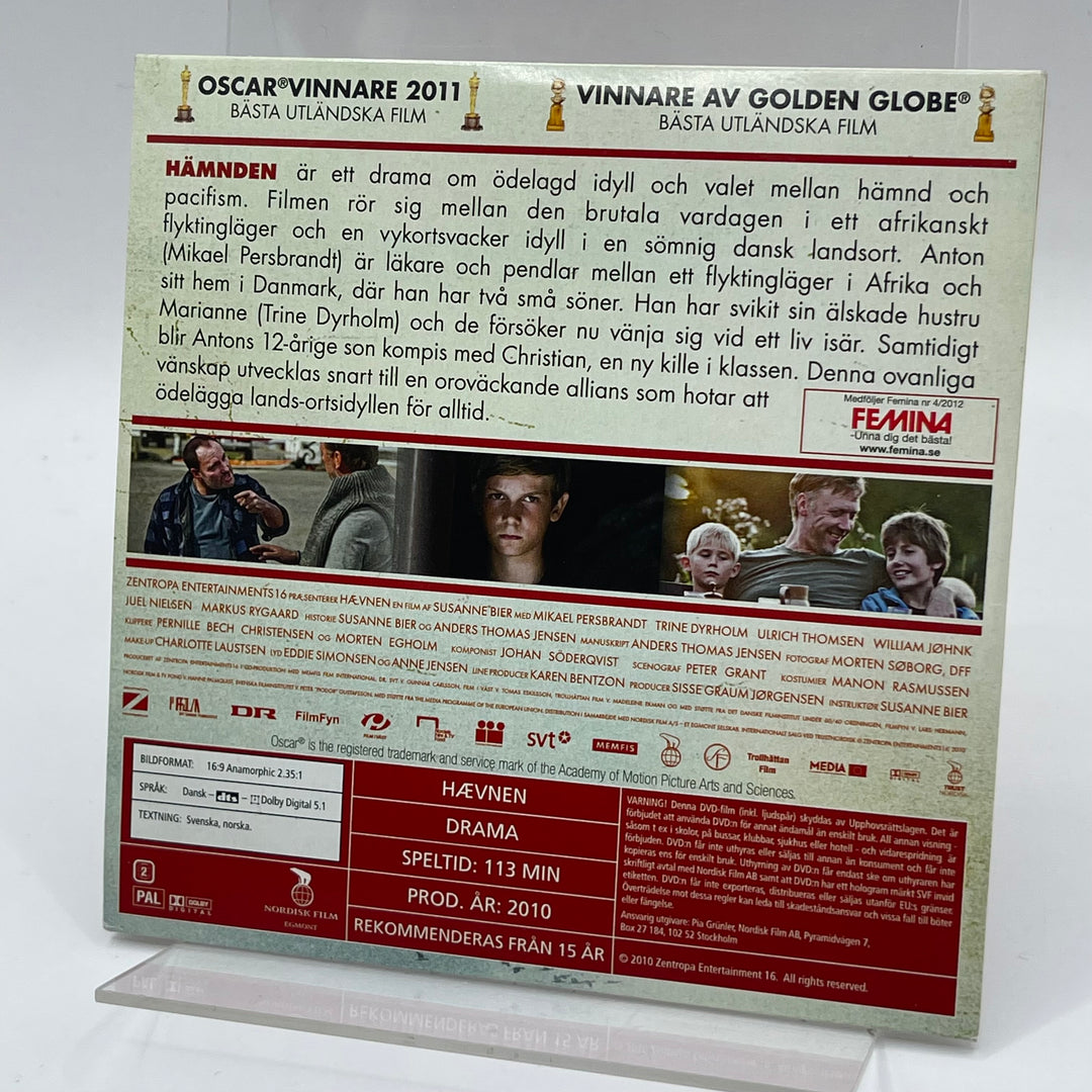 Oscarbelönad DVD Hämnden av Susanne Bier