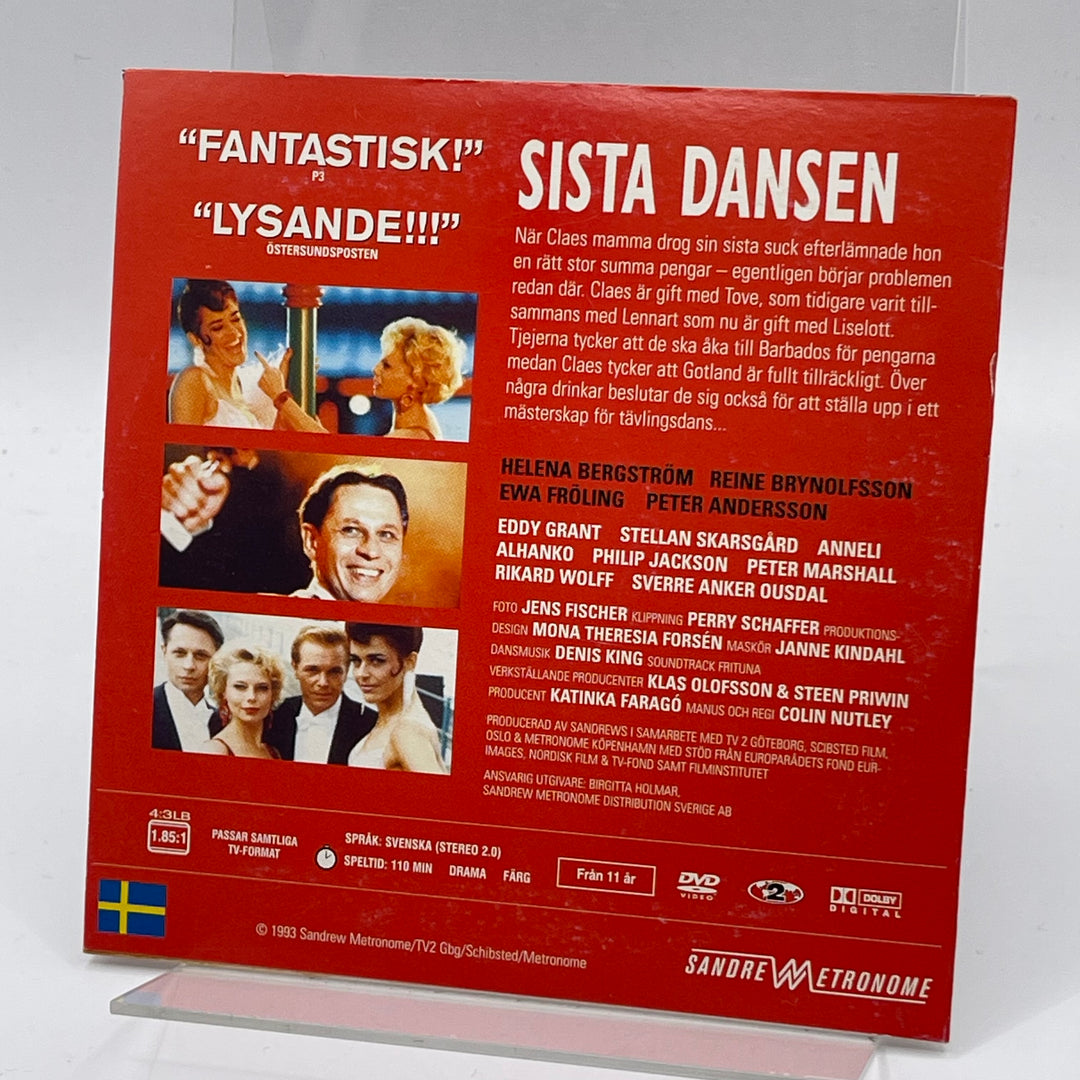 Sista Dansen DVD Retro 1993 Klassiker