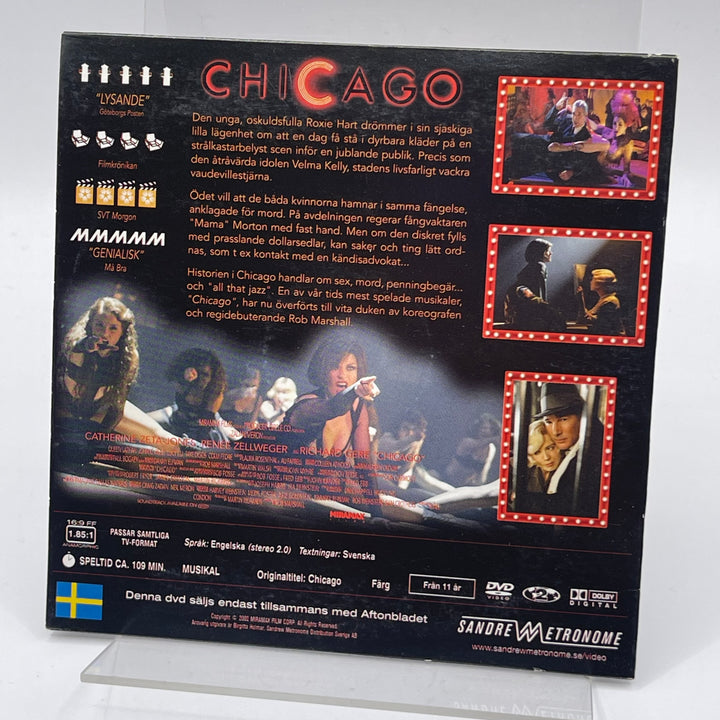 Chicago DVD Musikal Oscarbelönad 2002 Renée Zellweger