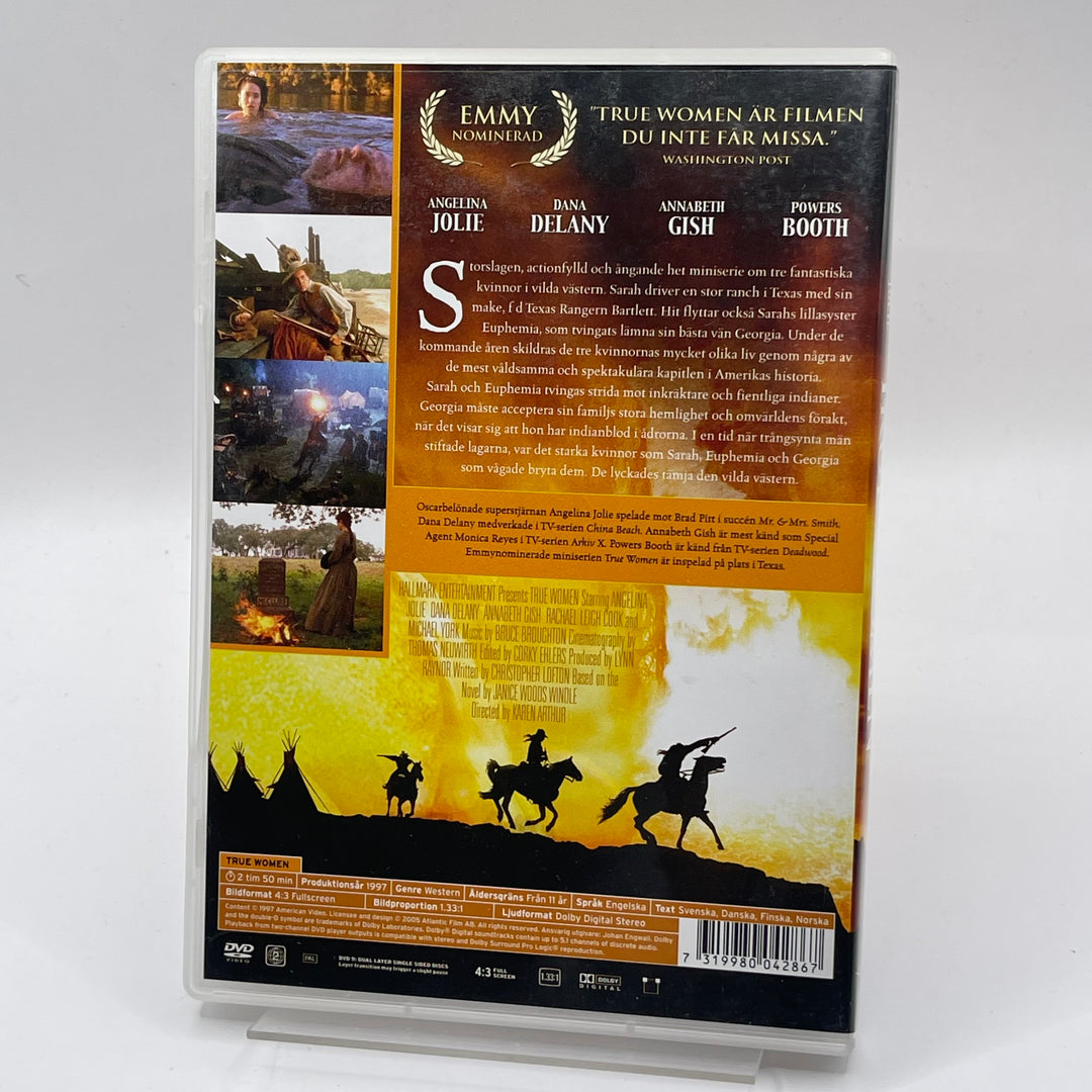 Retrofilm True Women DVD med Angelina Jolie
