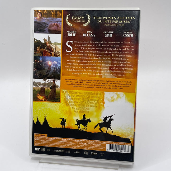 Retrofilm True Women DVD med Angelina Jolie