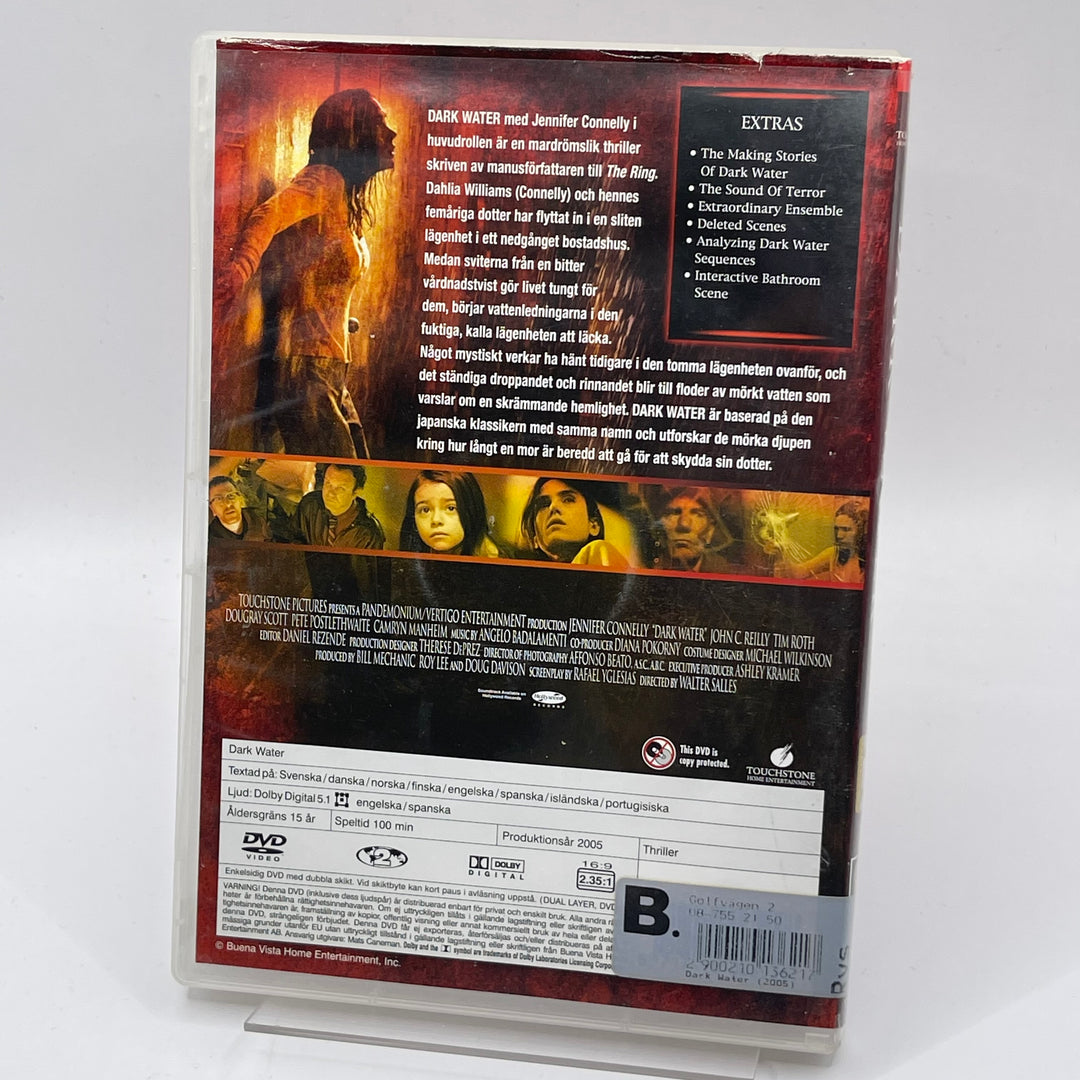DVD Dark Water Thriller med Jennifer Connelly