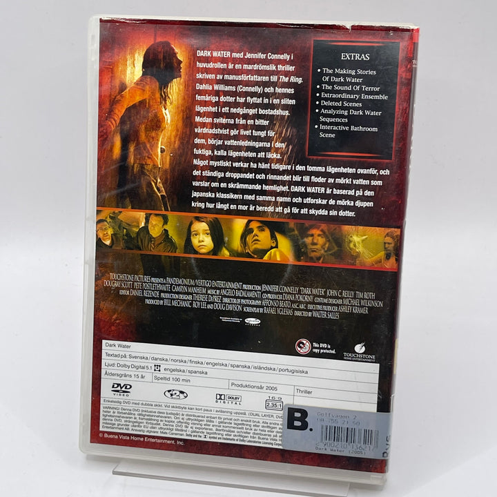 DVD Dark Water Thriller med Jennifer Connelly