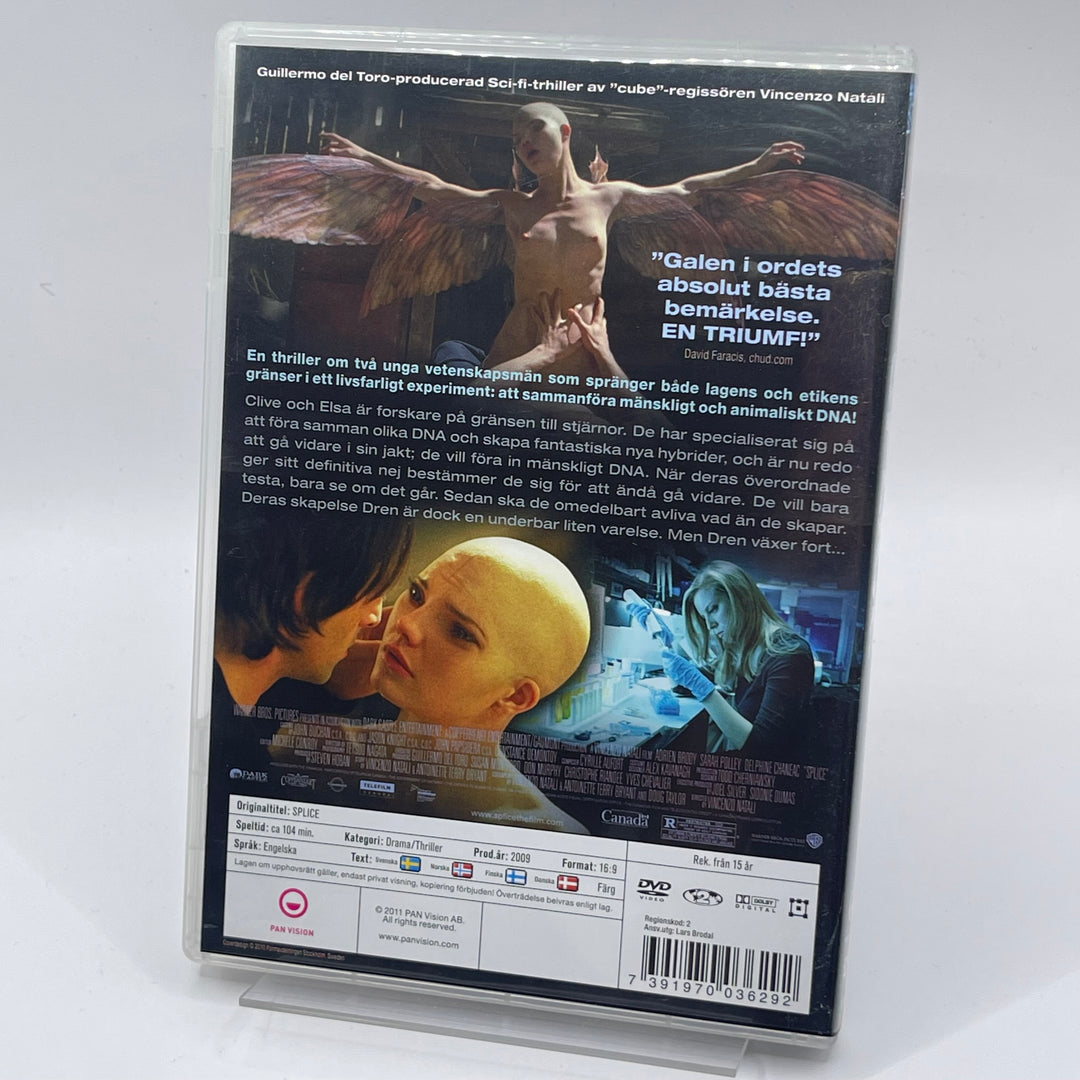 Science Fiction-Thriller DVD Splice Pan Vision