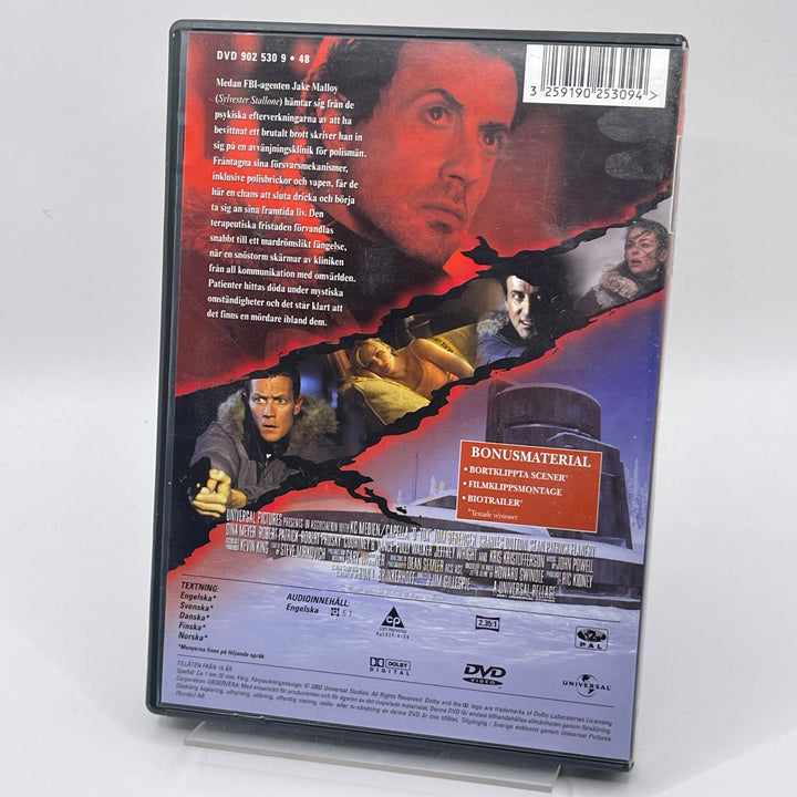 Klassisk DVD Actionfilm D-Tox med Stallone