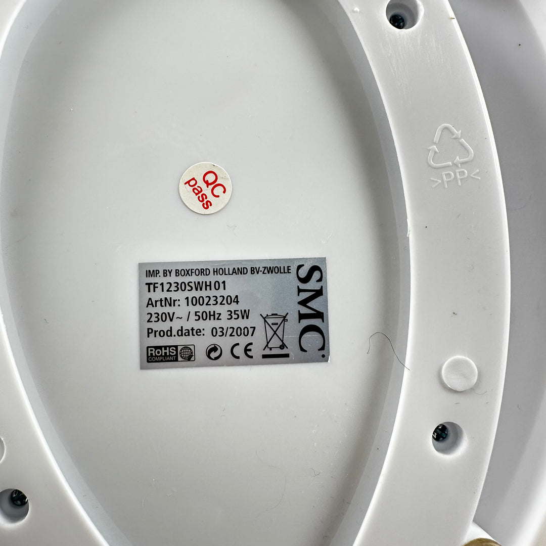 Effektiv bordfläkt från SMC i plast