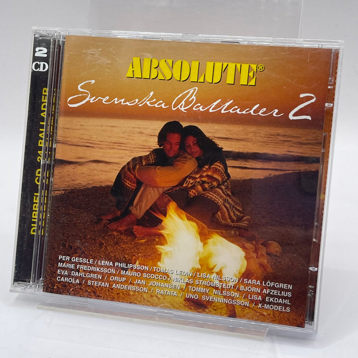 Absolute Svenska Ballader 2 Dubbel-CD Begagnad