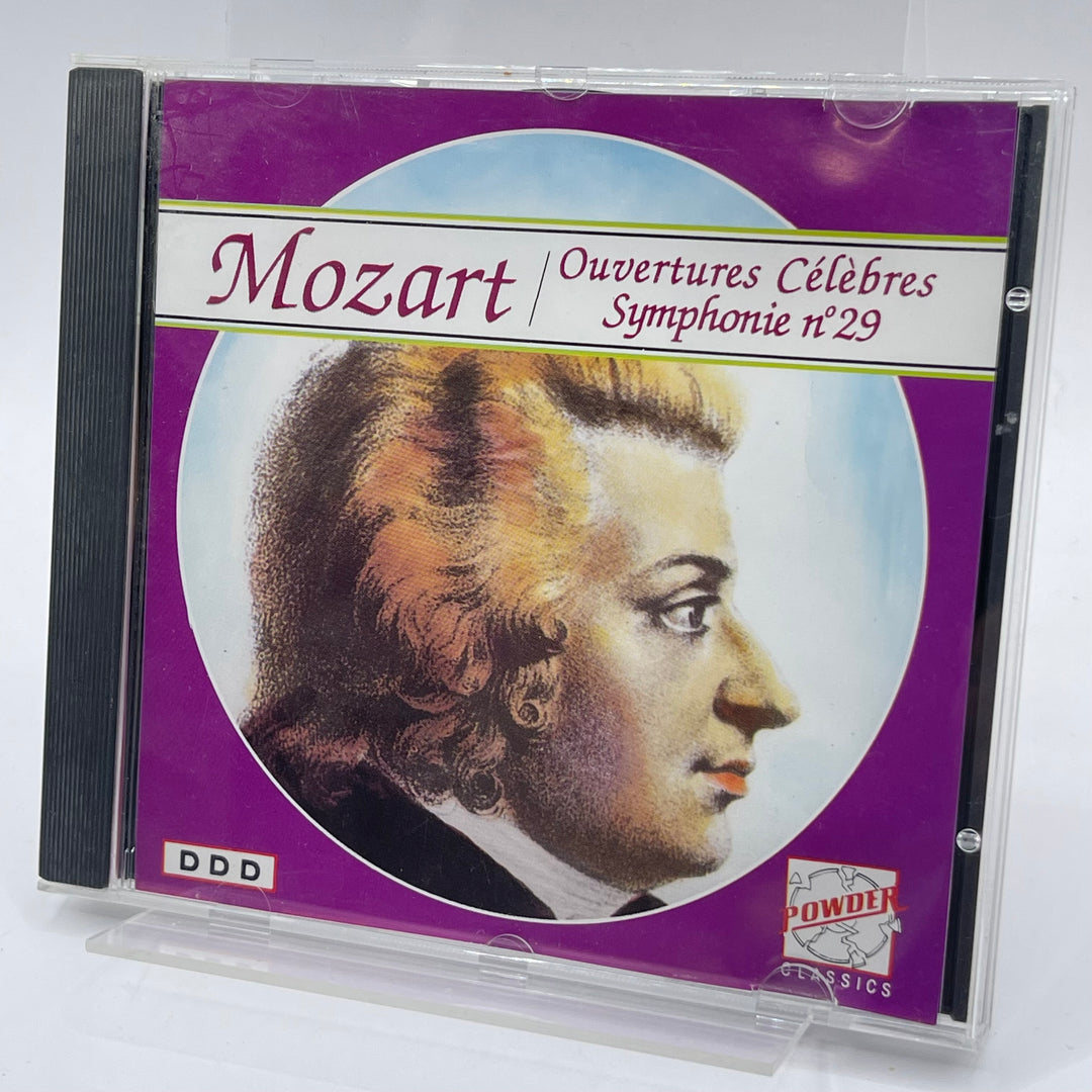 Klassisk Mozart-CD med ouvertyrer från Powder Classics