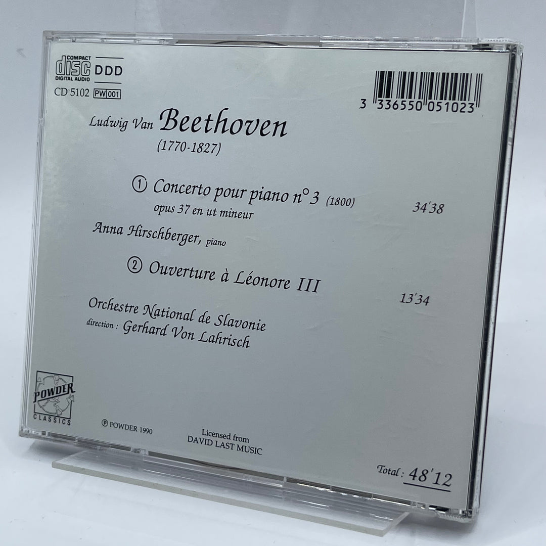 Beethovens Pianokonsert nr 3 CD Klassisk