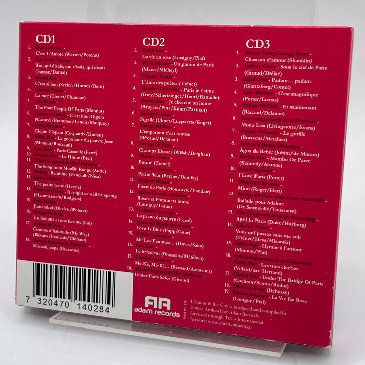 Romantisk 3CD-box med kärlekslåtar Retro