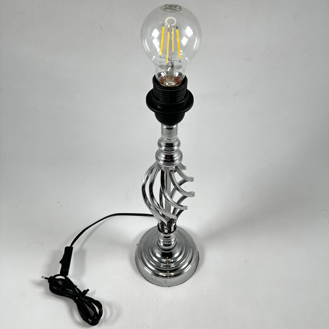 Ellos bordlampa i krom, elegant design