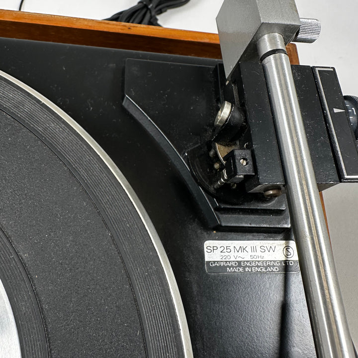 Retro Garrard SP 25 MK III Skivspelare