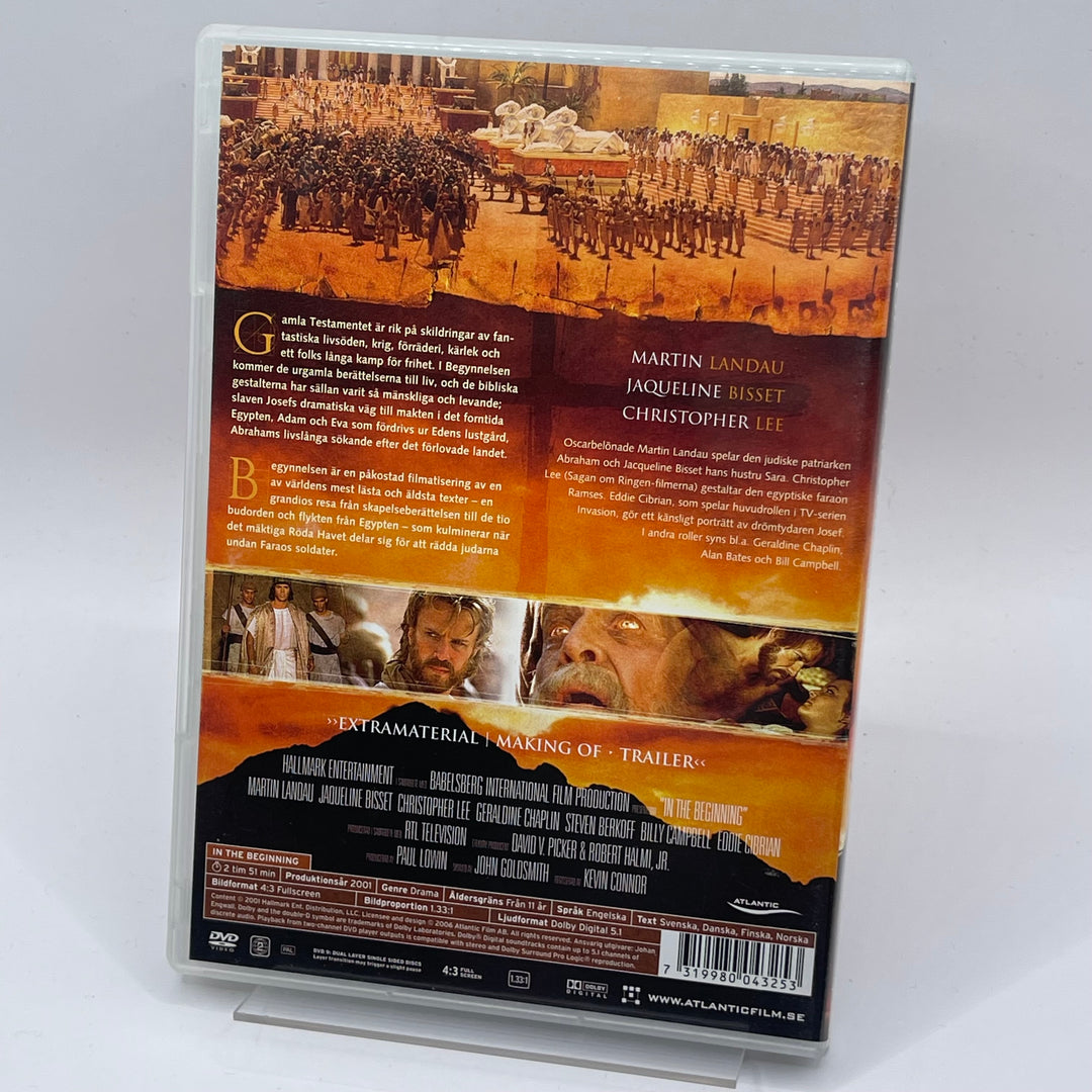 DVD I Begynnelsen Episk Filmupplevelse Begagnad