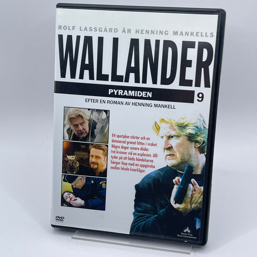 Wallander - Pyramiden DVD med Rolf Lassgård